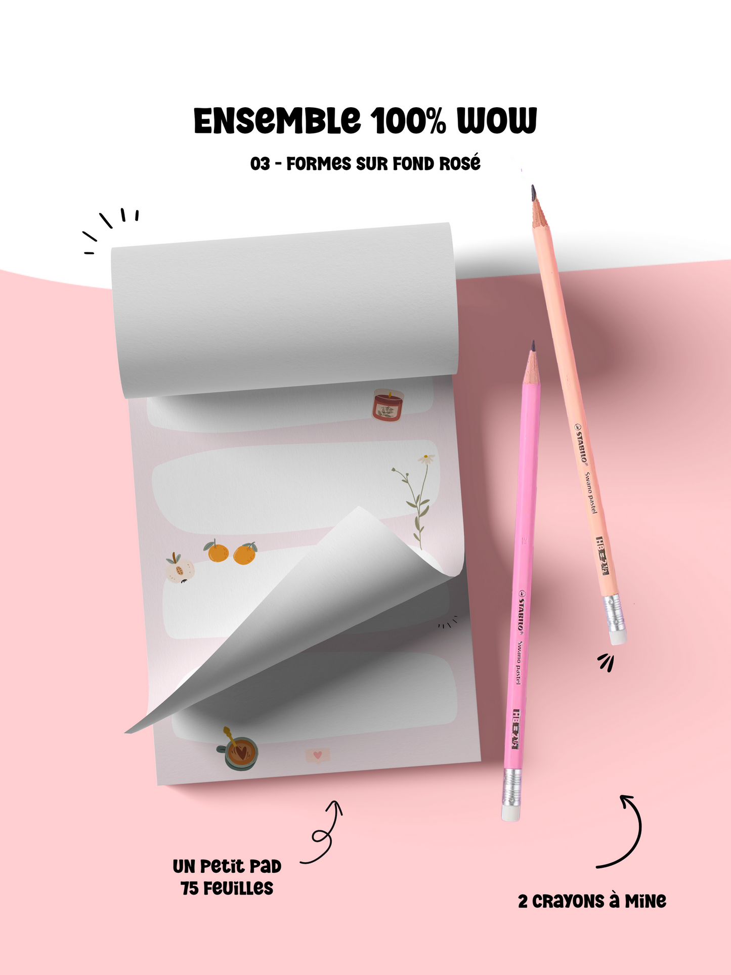 Ensemble cadeau papeterie