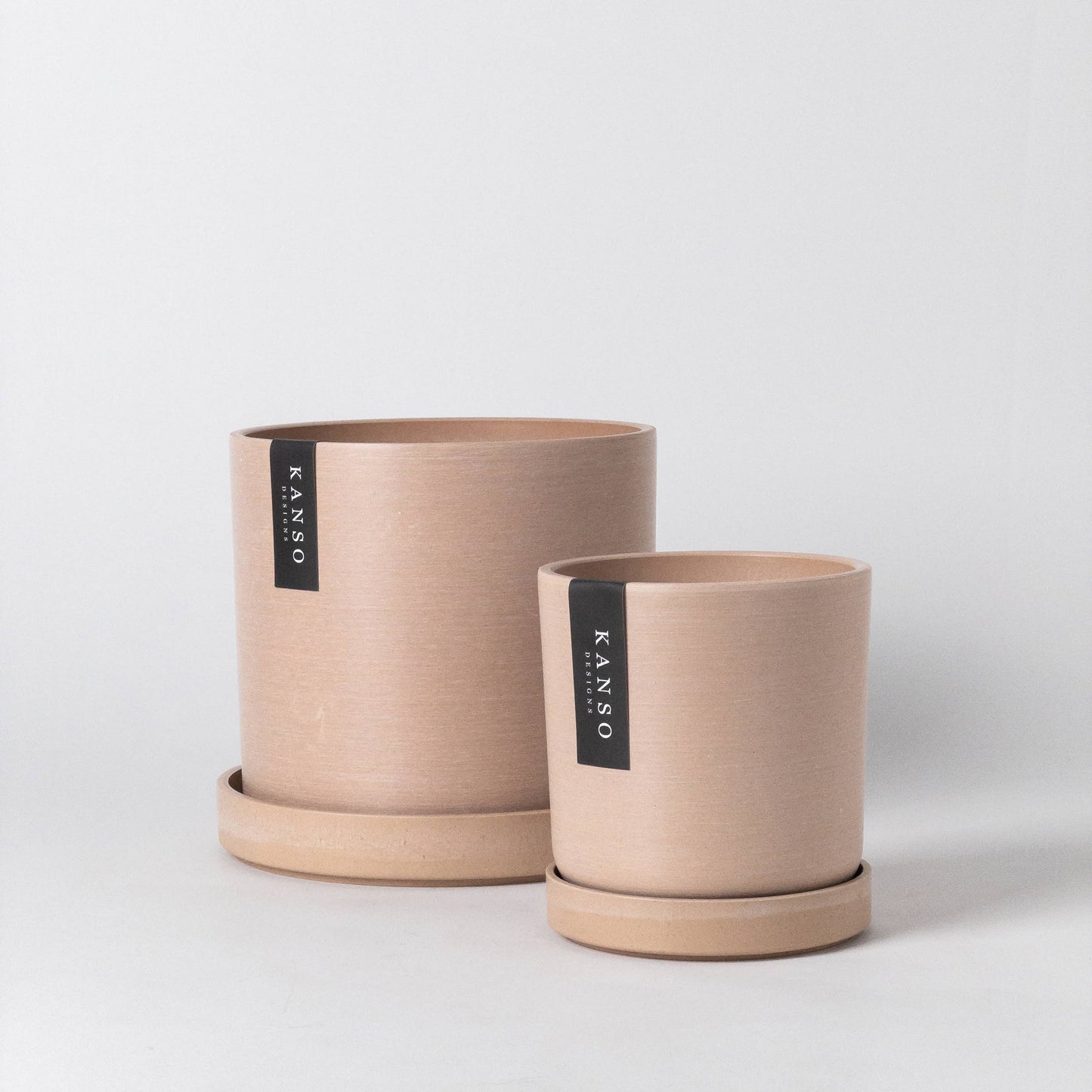 Pot et soucoupe Signature - 4 et 7 pouces