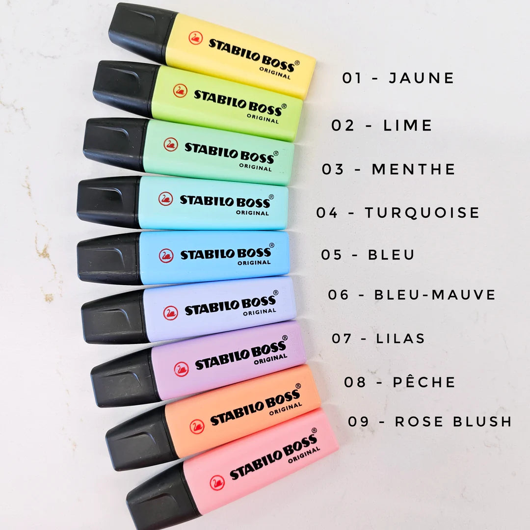 Crayon surligneur Stabilo - Originales