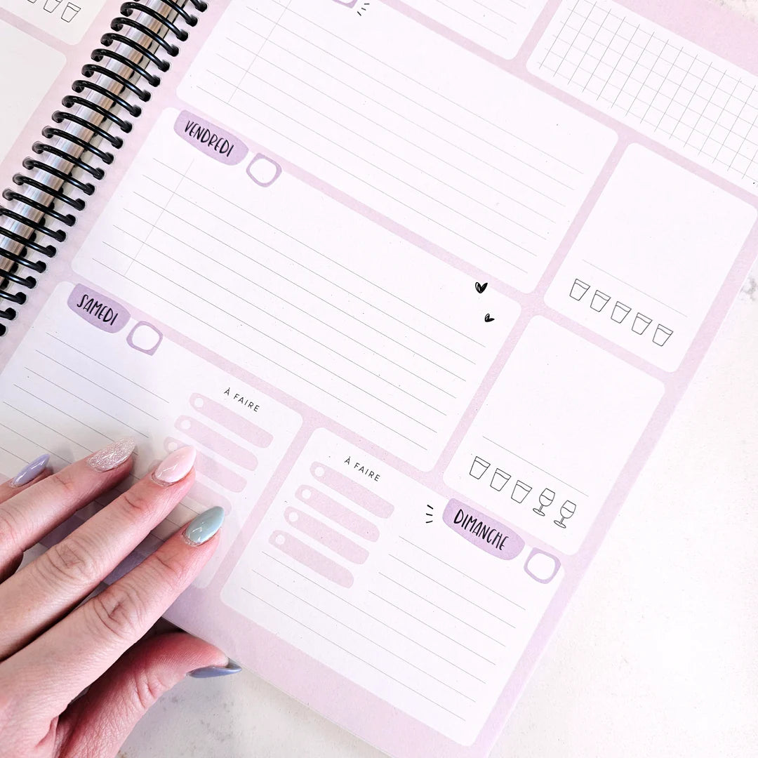Agenda non daté Papier Latté - 4e édition