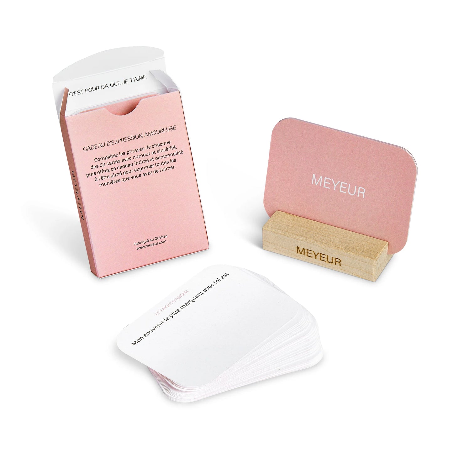 Jeu de conversation - LES MOTS D'AMOUR