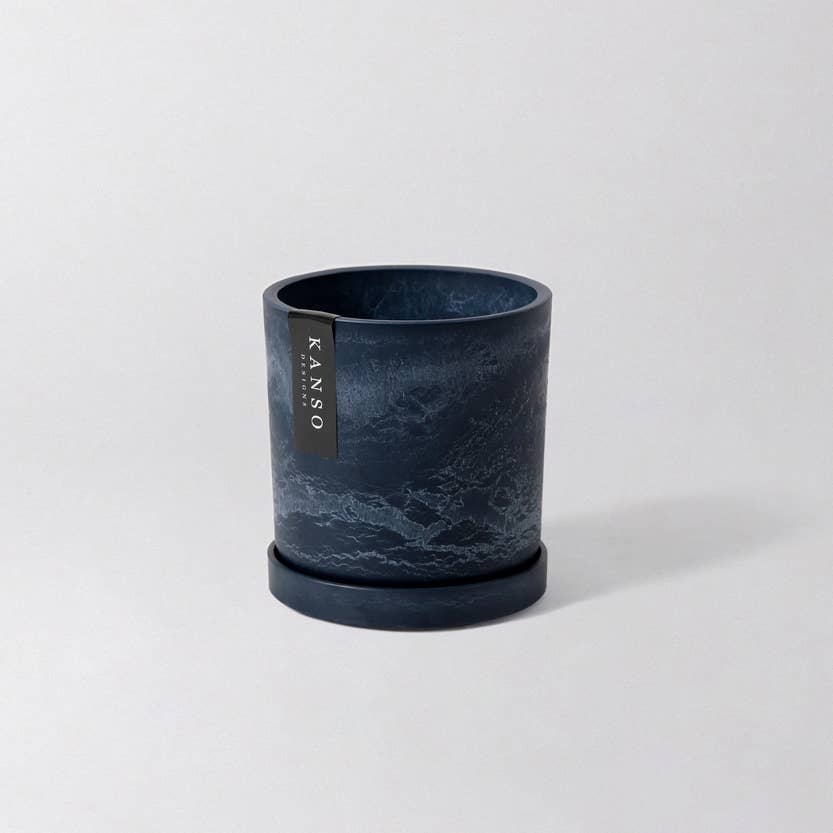 Pot et soucoupe Signature - 4 et 7 pouces