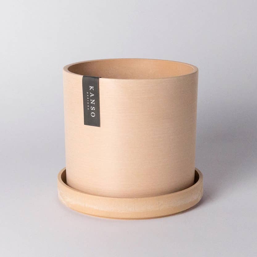 Pot et soucoupe Signature - 4 et 7 pouces