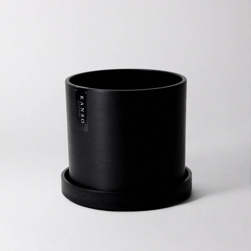 Pot et soucoupe Signature - 4 et 7 pouces