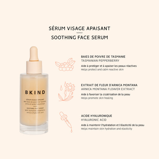 Sérum visage apaisant