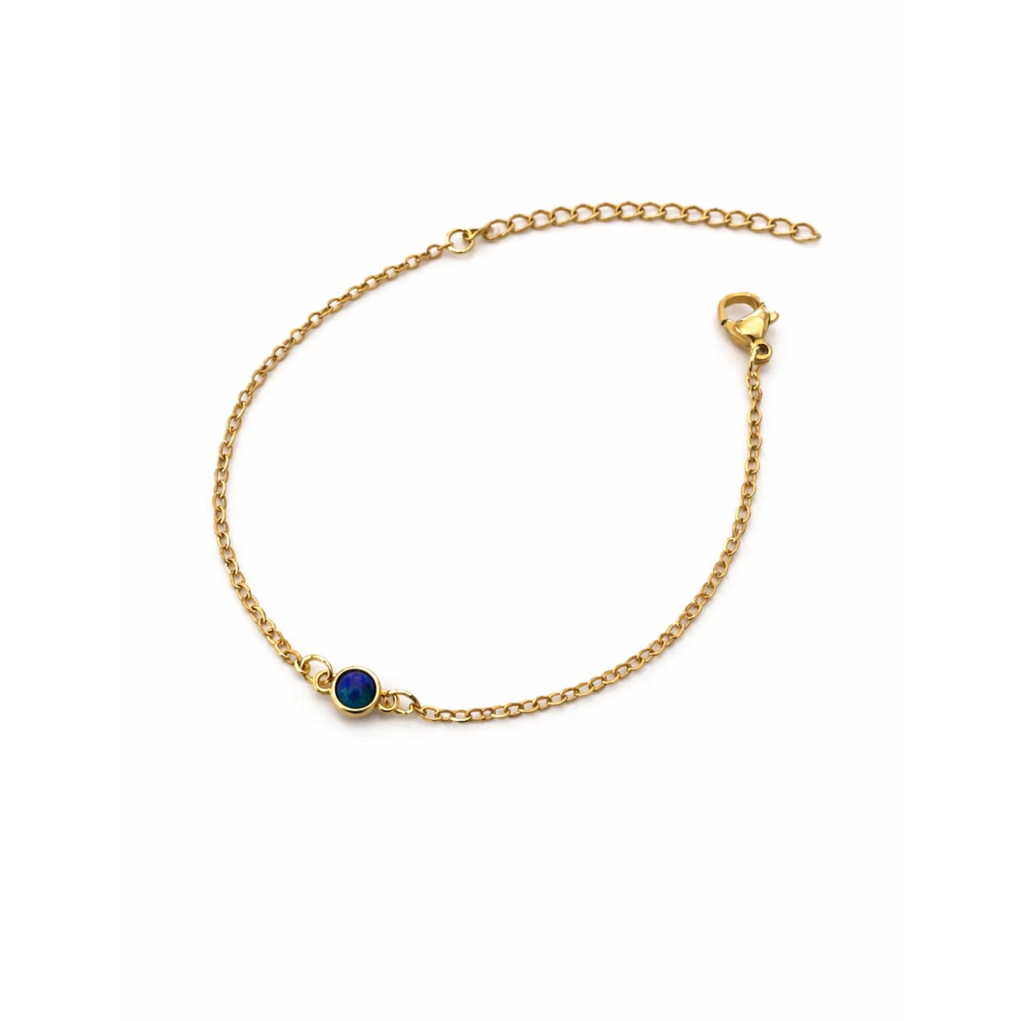 Bracelet opale ronde