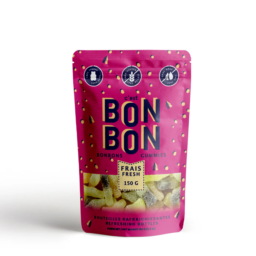 Bonbons - Bouteilles soda surettes