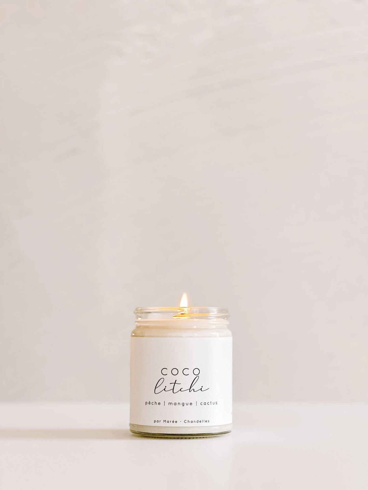 Chandelle de soya - Coco litchi