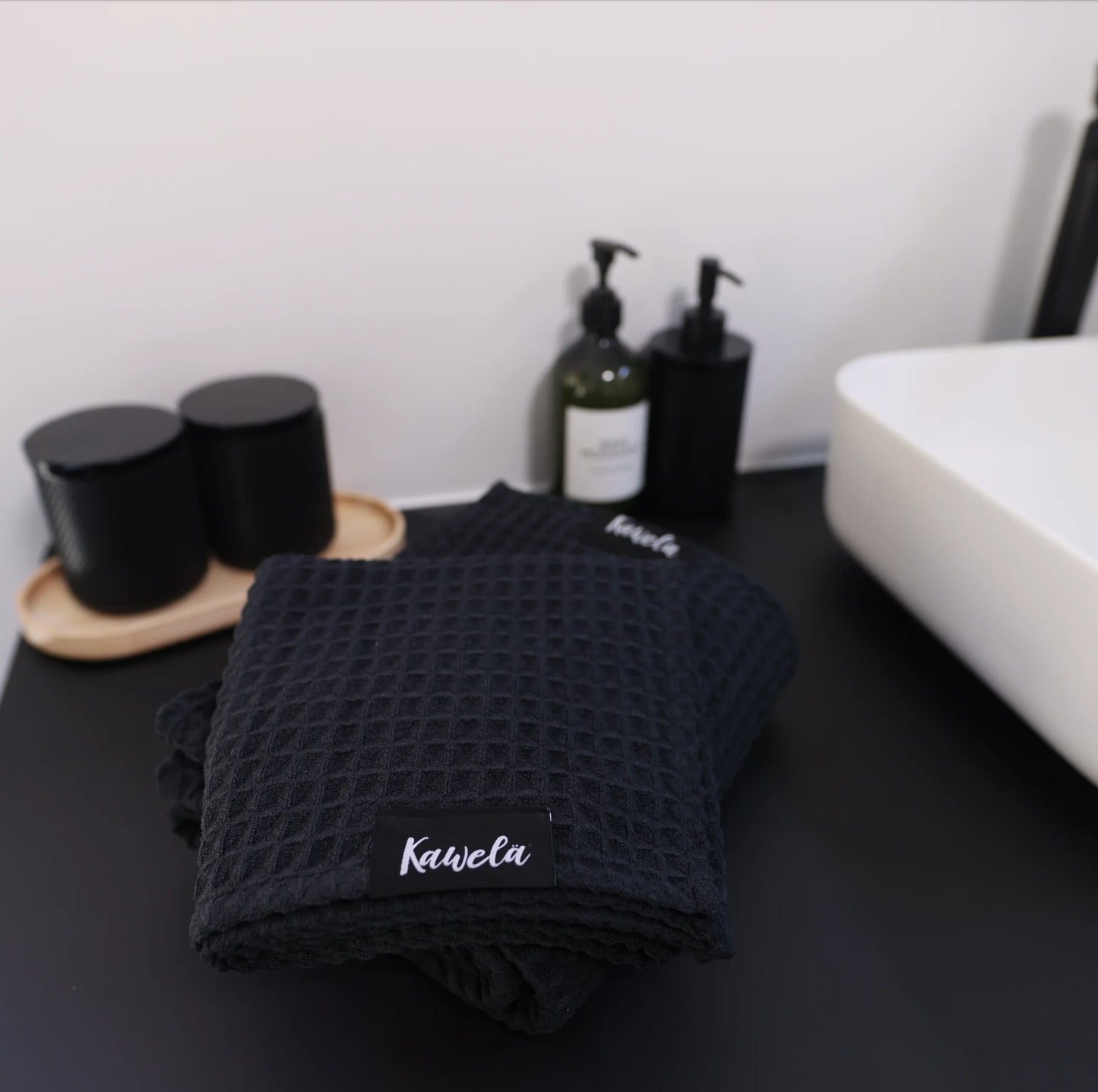 Ensemble de bain - Serviette à mains et serviette de bain