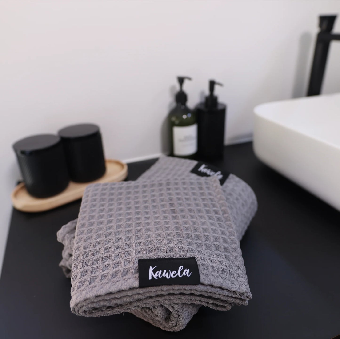 Ensemble de bain - Serviette à mains et serviette de bain