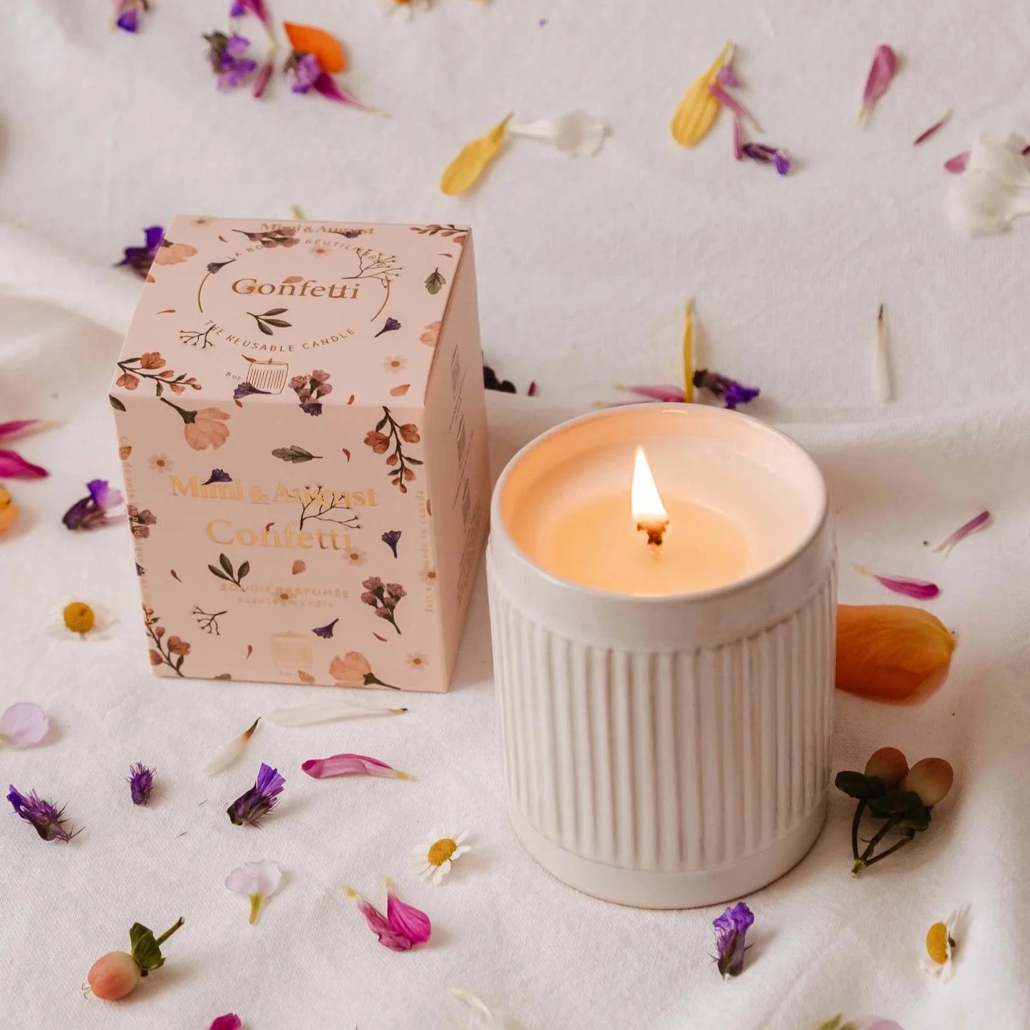 Chandelle Confetti - Tasse réutilisable