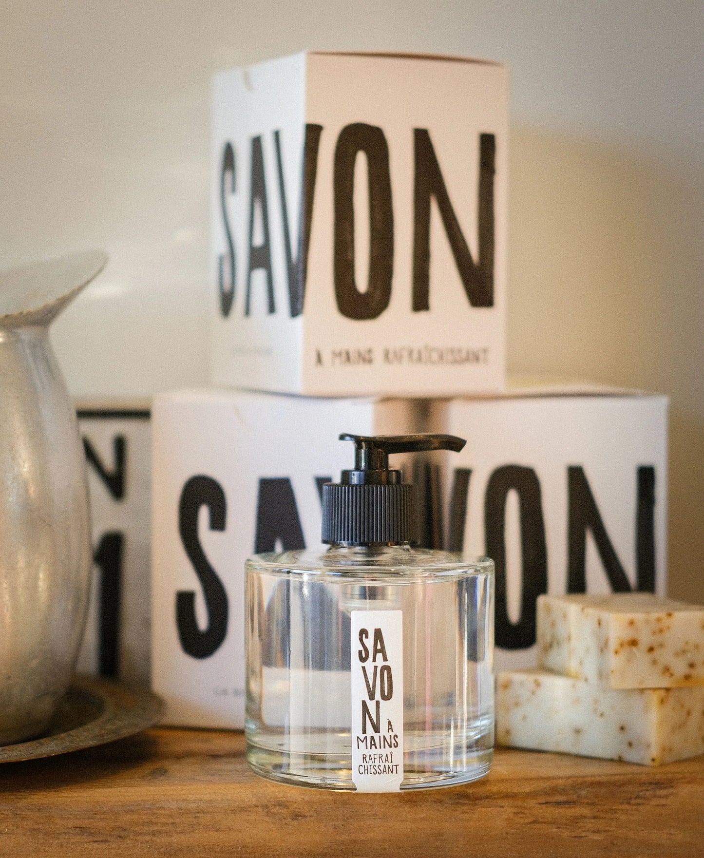 Savon à mains rafraichissant