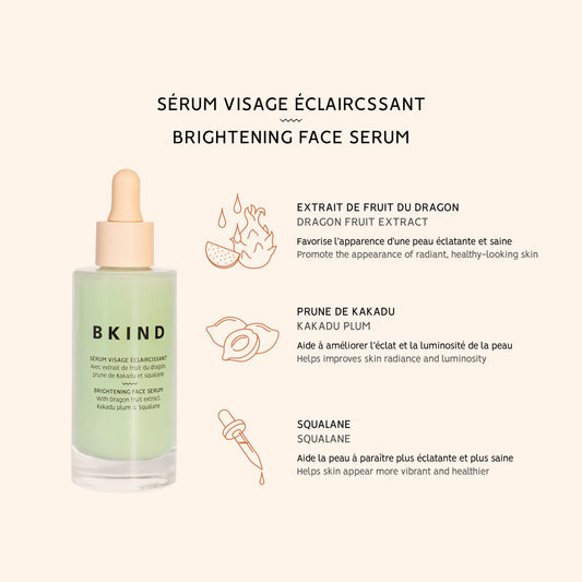 Sérum visage éclaircissant