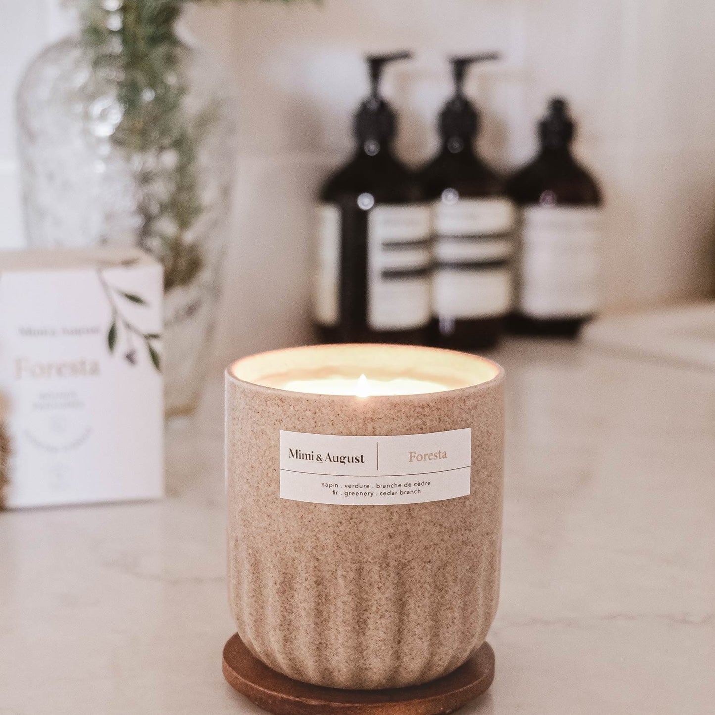 Chandelle réutilisable - Foresta