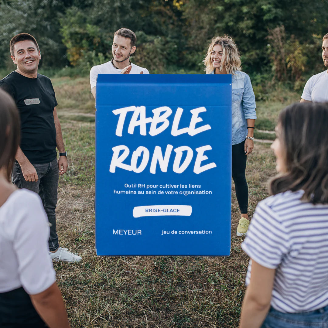 Jeu de conversation - TABLE RONDE (Brise-glace)