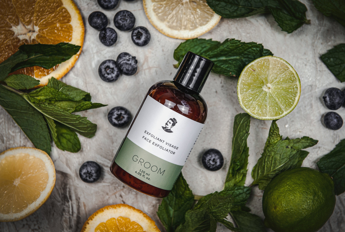 Exfoliant visage pour homme