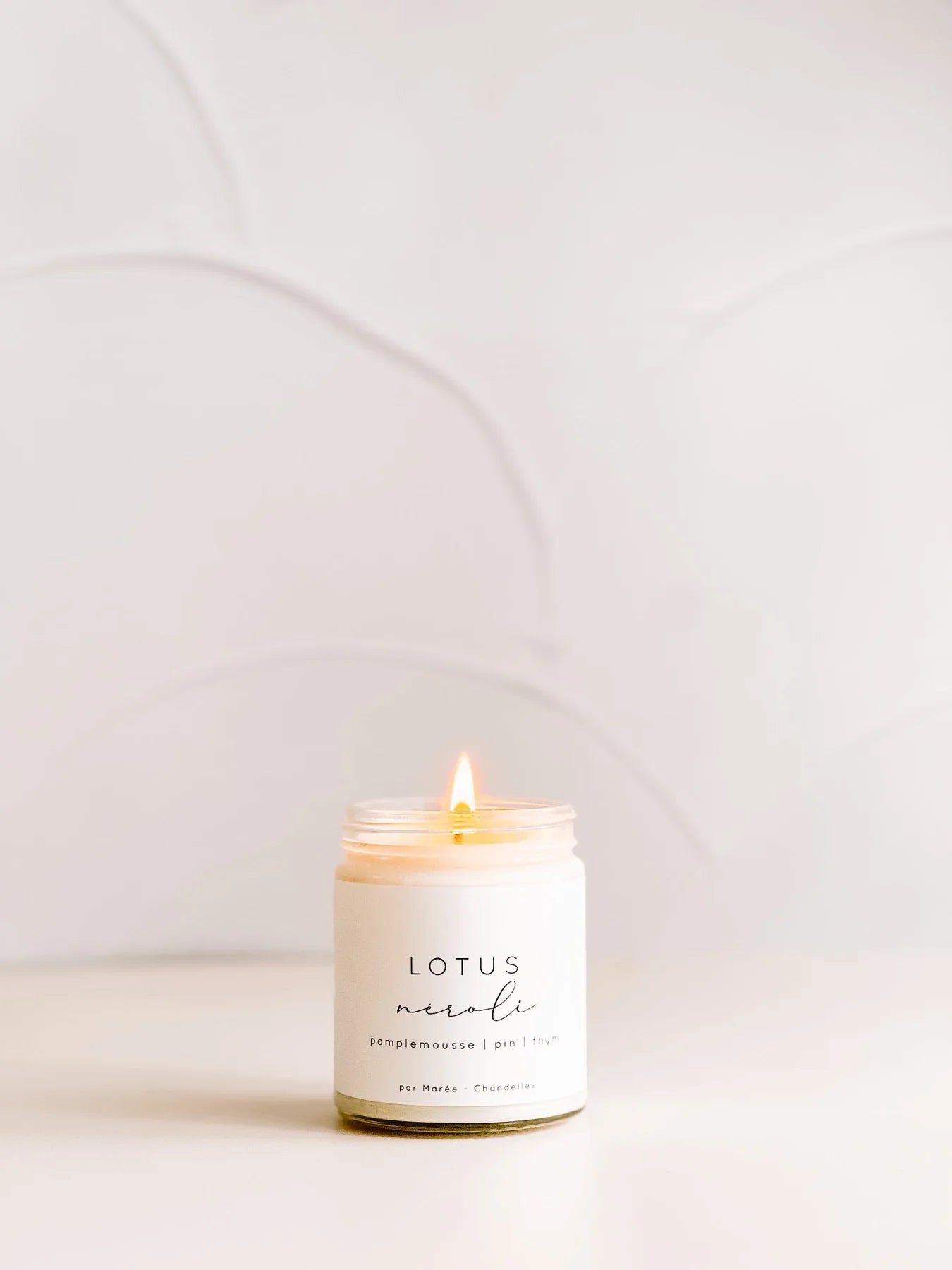 Chandelle de soya Lotus Néroli