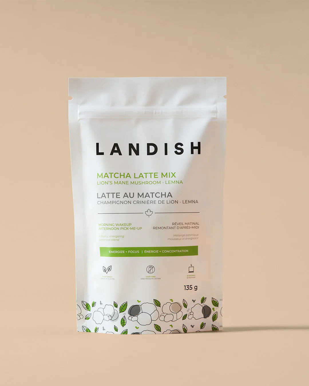 Latté au matcha