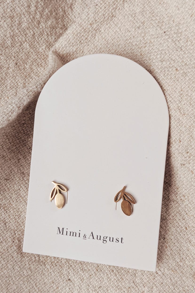 Boucles d'oreilles - Citrons