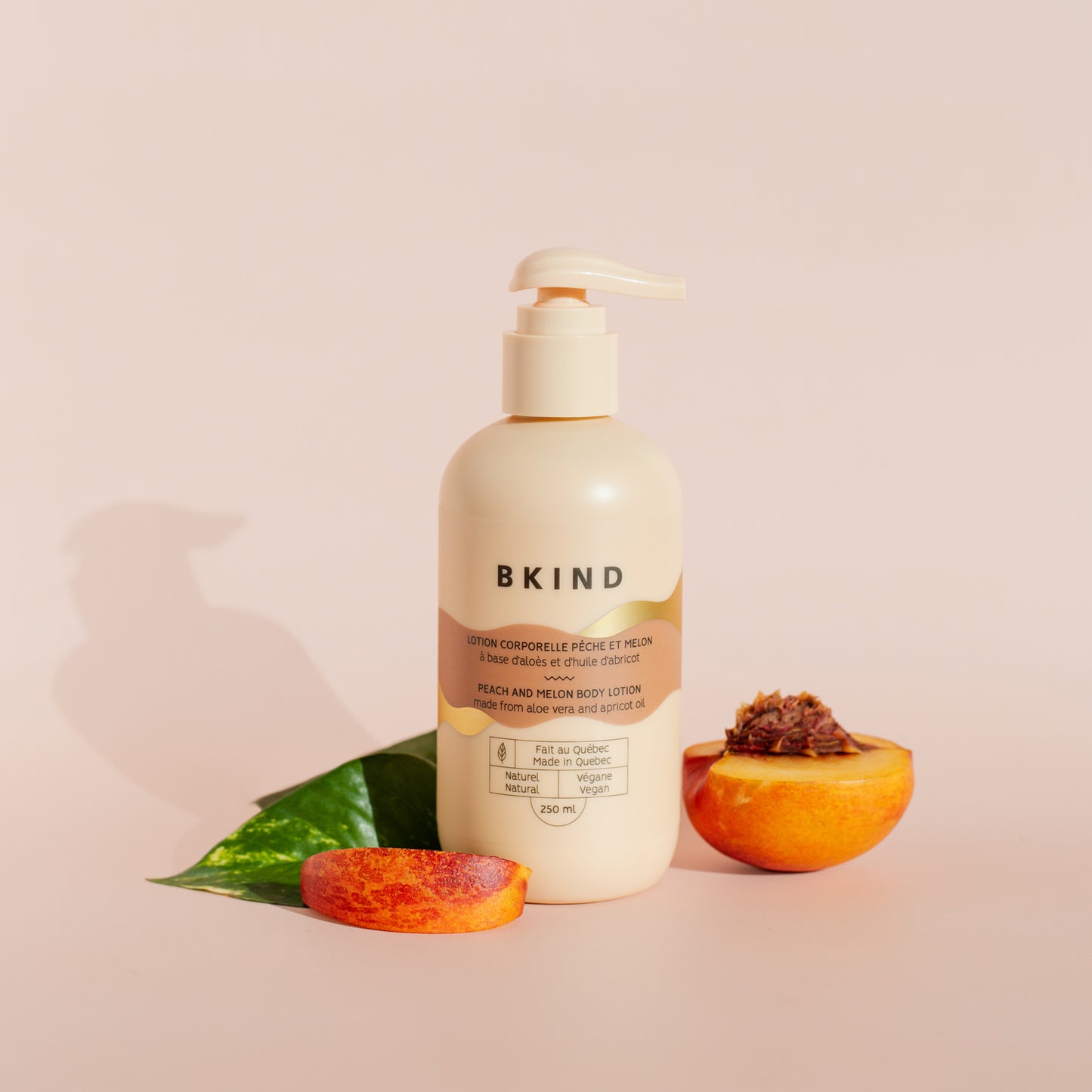 Lotion corporelle hydratante - Pêche et melon