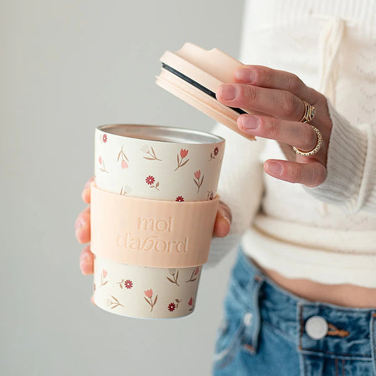 Tasse de voyage isotherme - Mélange floral