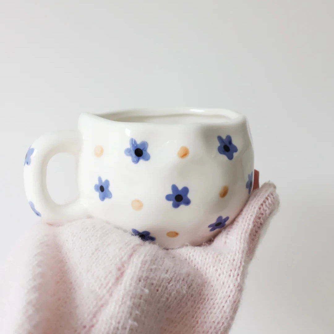Tasse - Fleur bleue