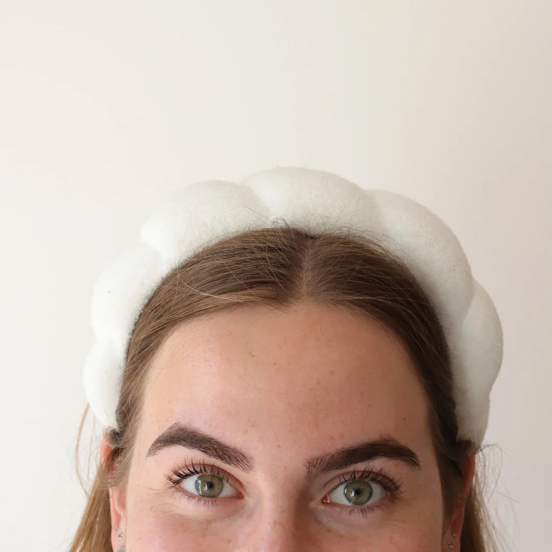 Bandeau Bubble - Blanc