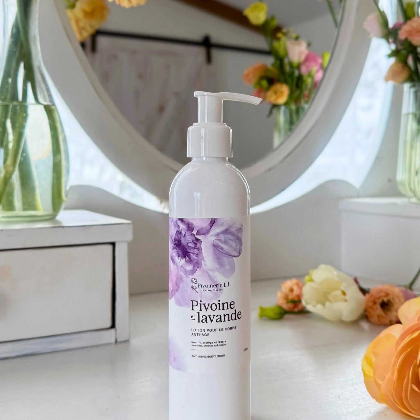 Lotion corporelle - Pivoine et lavande