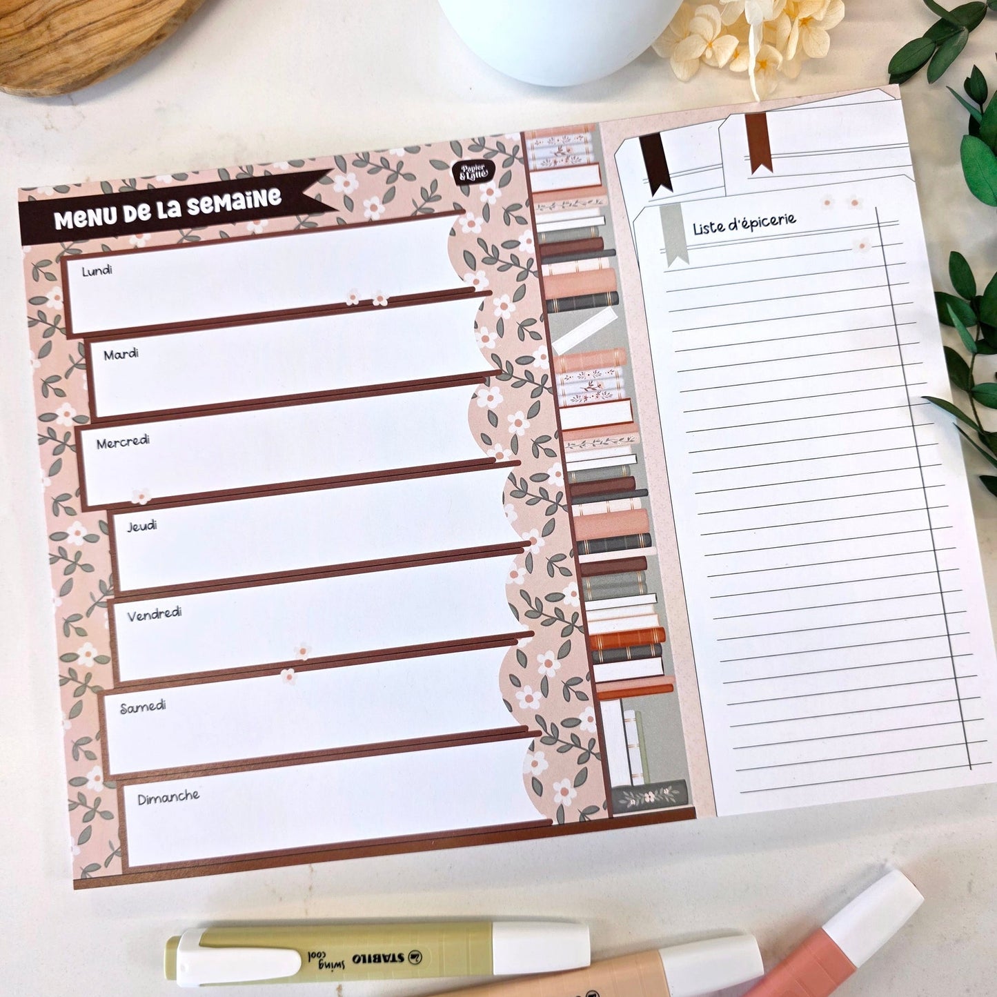 Planificateur de repas hebdomadaire