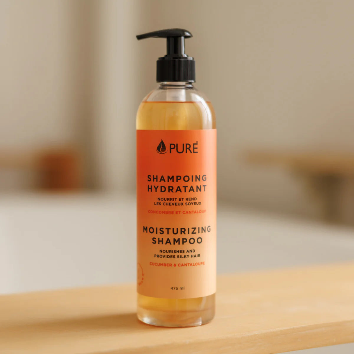 Shampoing Hydratant - Concombre et cantaloup