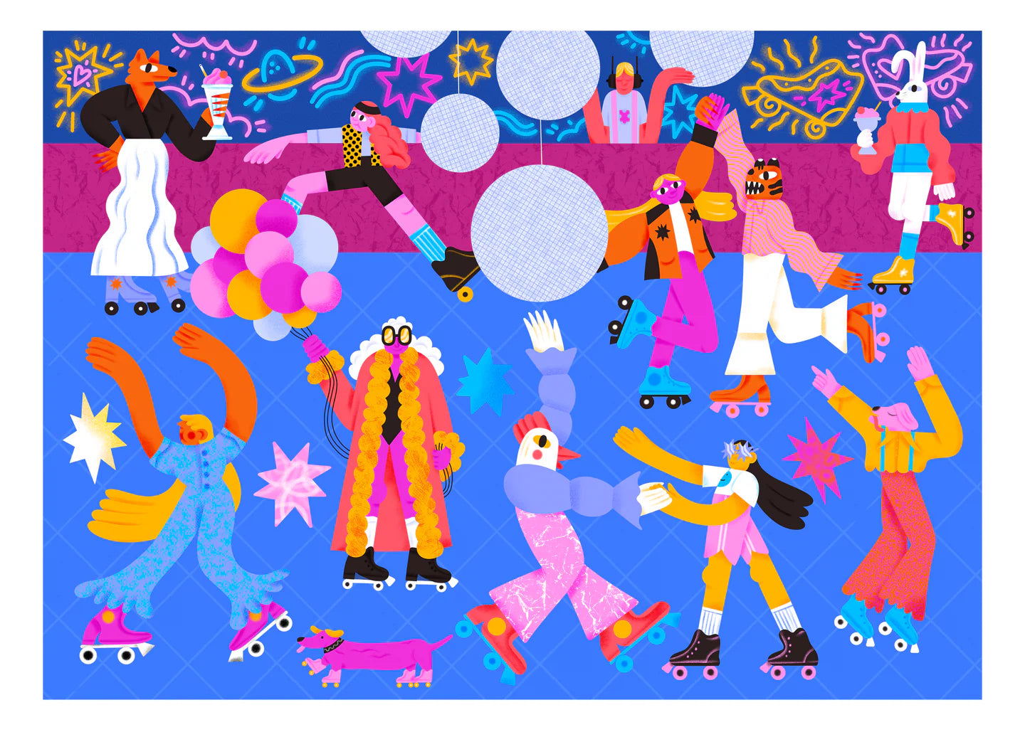 Casse-tête - Roller disco