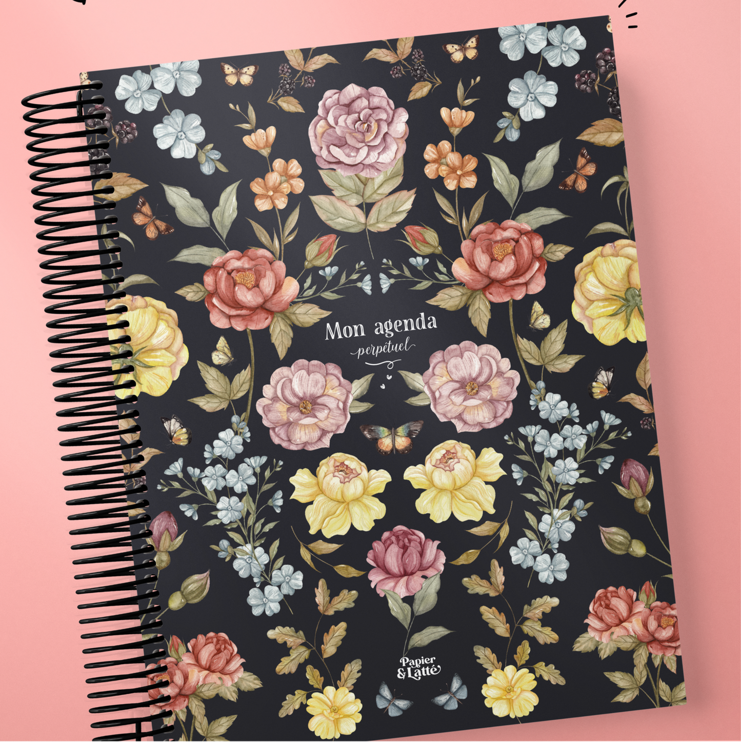 Agenda non daté Papier Latté - 4e édition