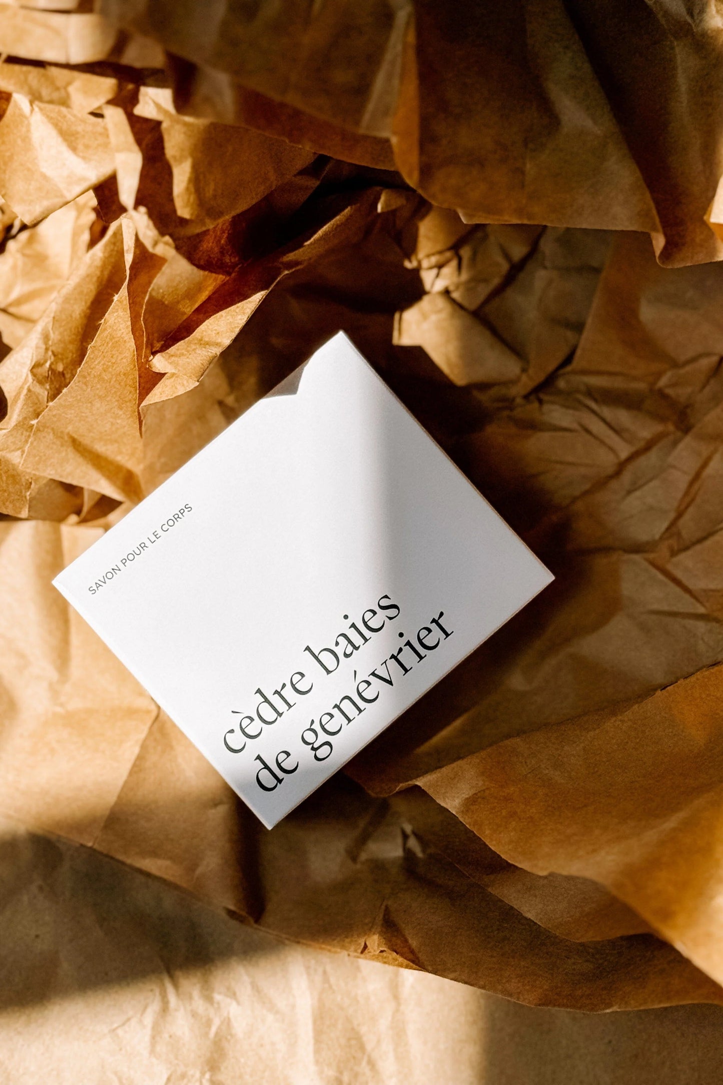 Savon pour le corps - Cèdre baies de genévrier