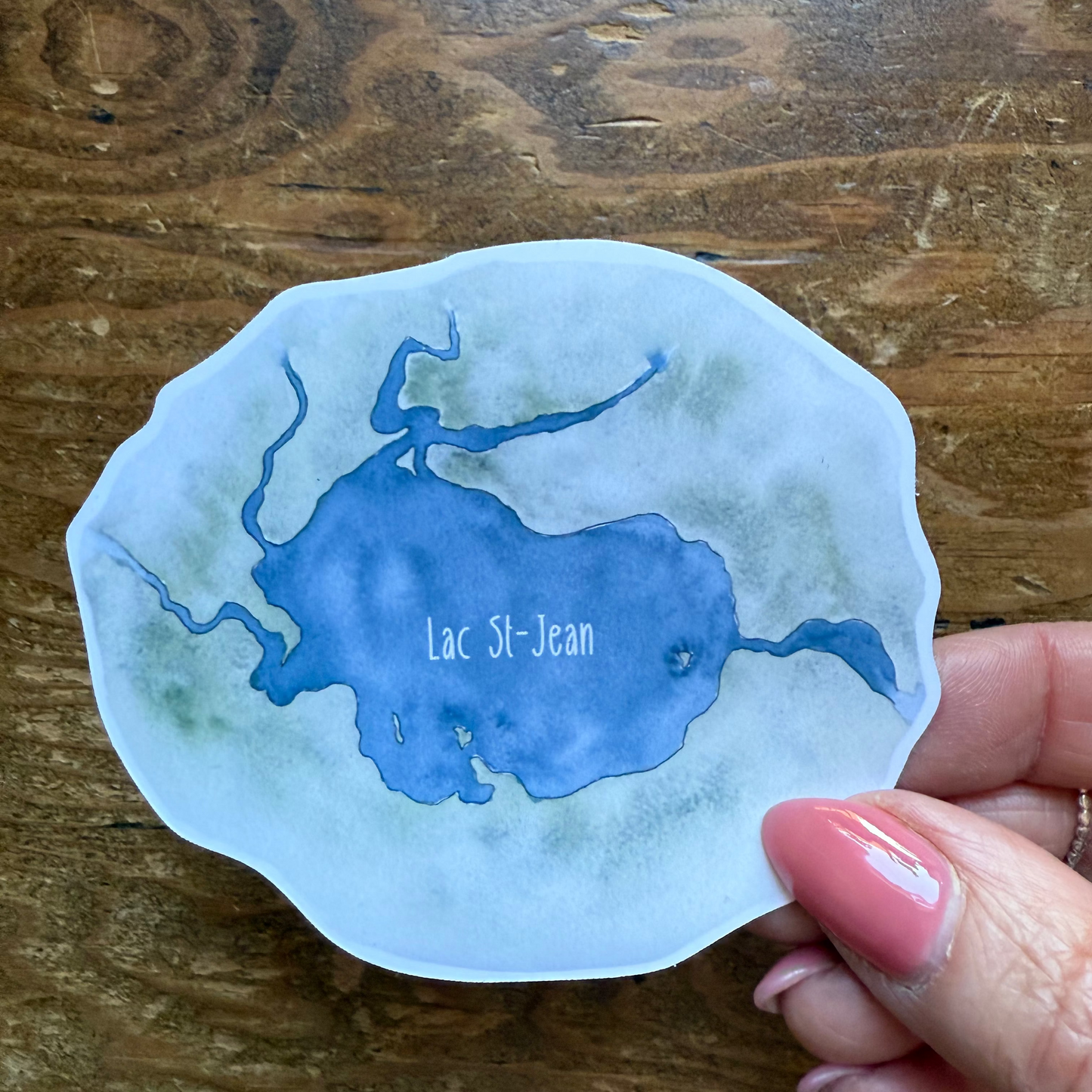 Autocollant vinyle - Le Lac