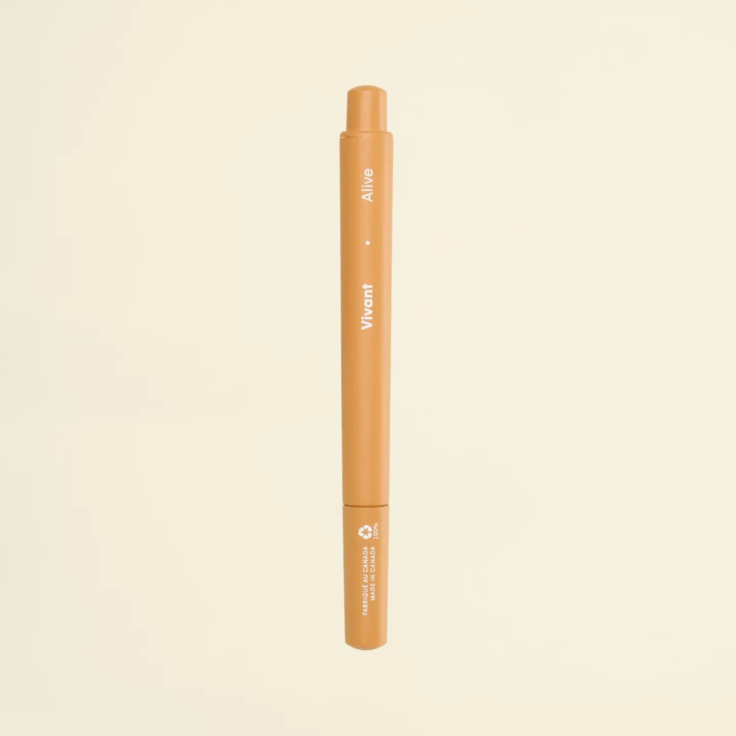 Stylo Ciklo orange - Le plus écologique en Amérique du Nord