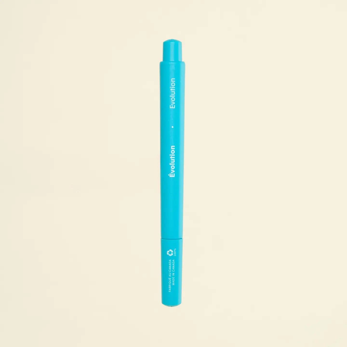 Stylo Ciklo turquoise - Le plus écologique en Amérique du Nord