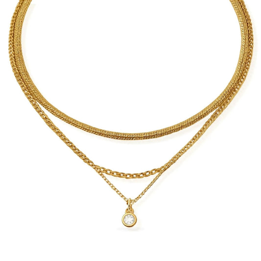Collier superposé Dainty