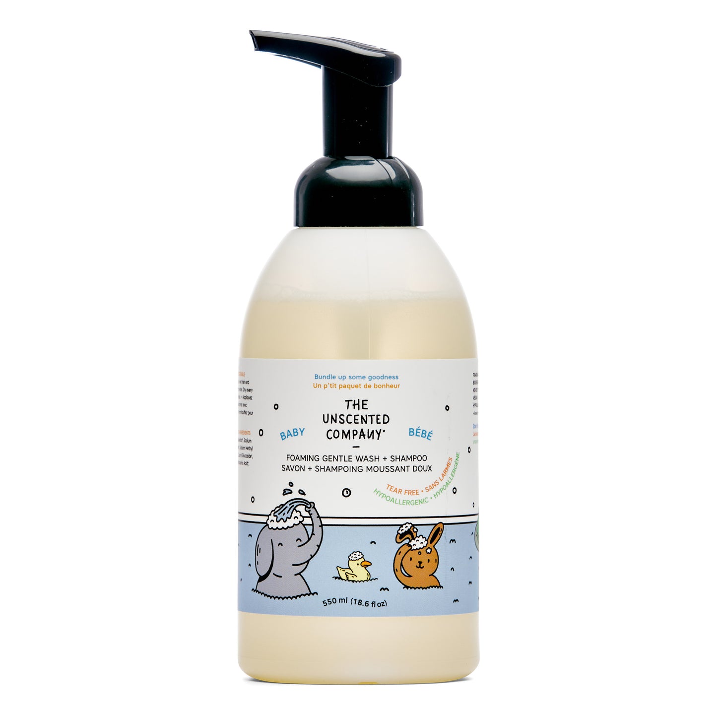 Savon et Shampoing brillant pour bébé - SANS FRAGRANCE