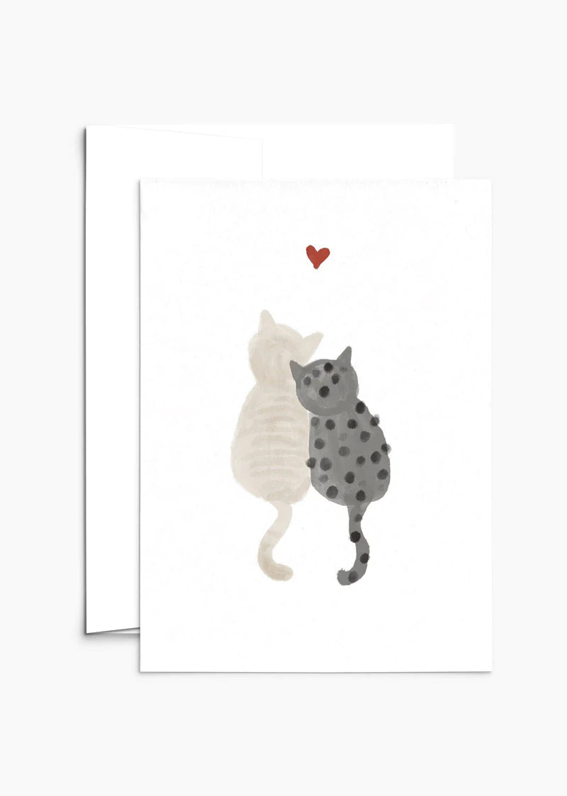 Carte de voeux - Amour purrfait