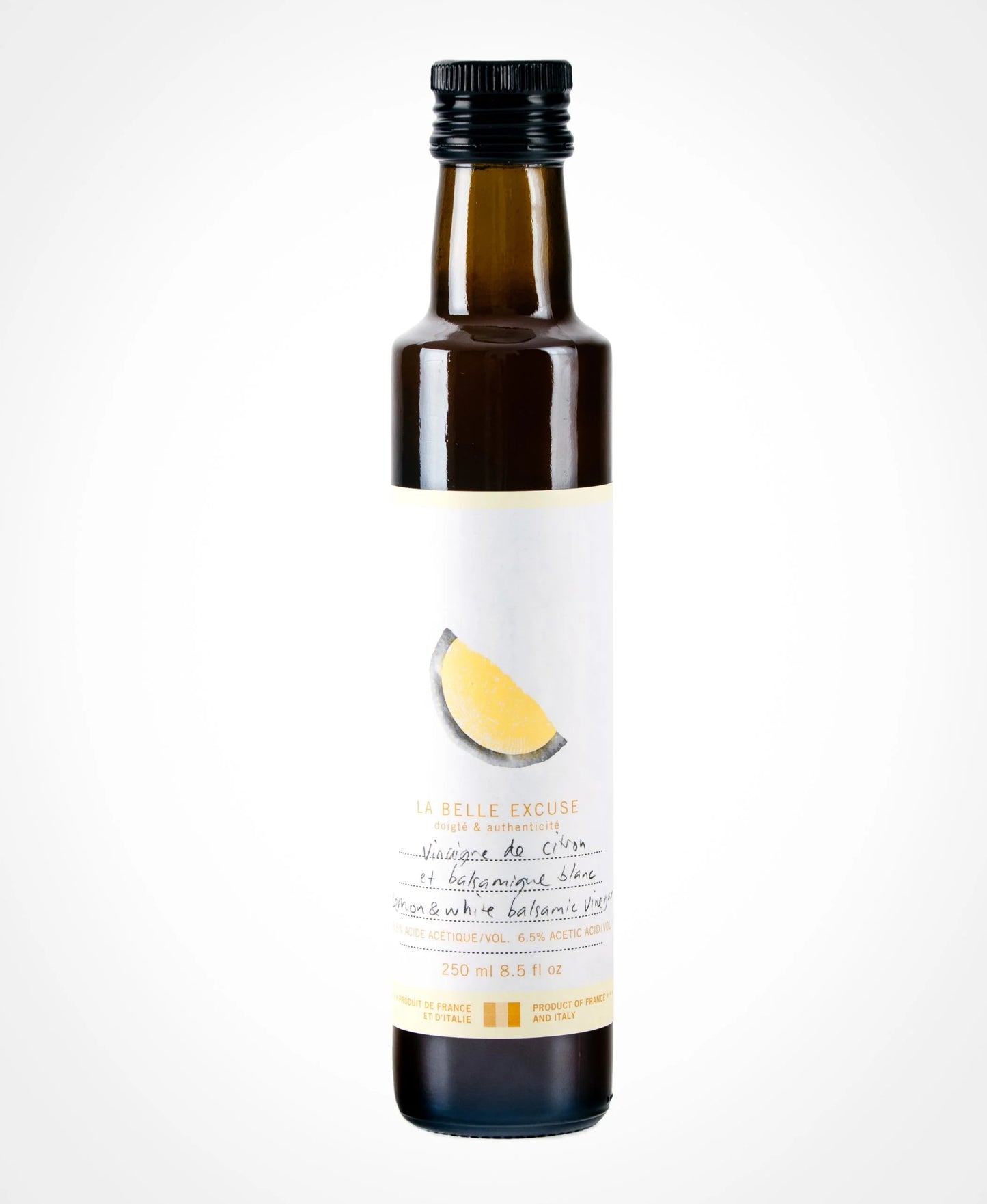 Vinaigre de citron et de balsamique blanc