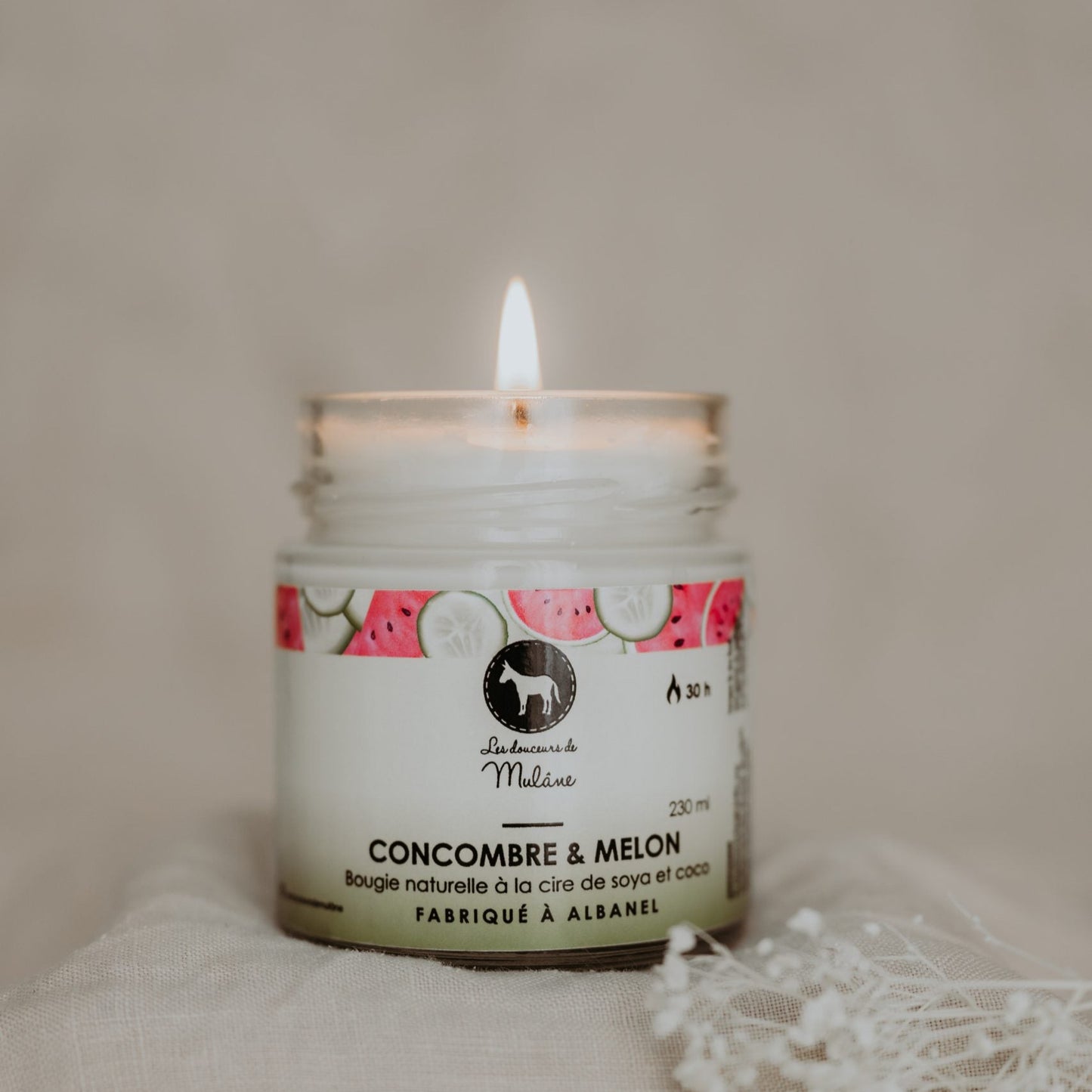 Chandelle - Concombre & melon