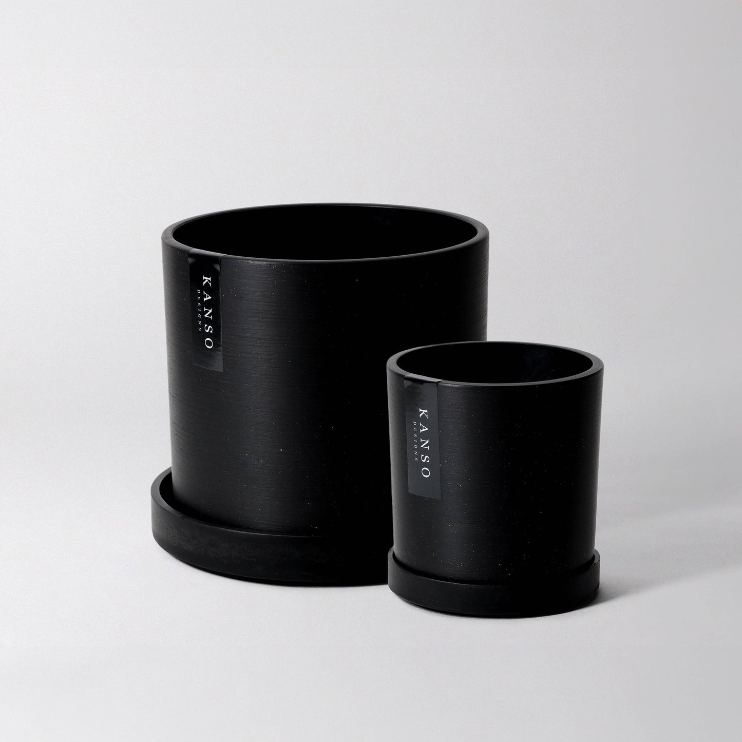 Pot et soucoupe Signature - 4 et 7 pouces