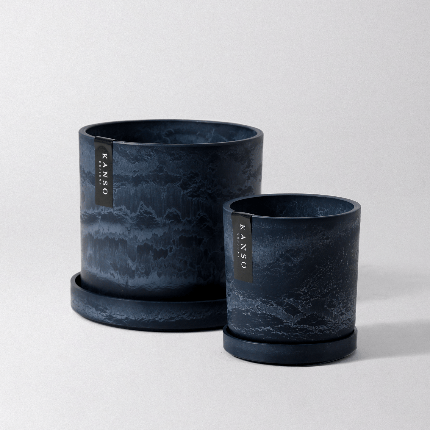 Pot et soucoupe Signature - 4 et 7 pouces