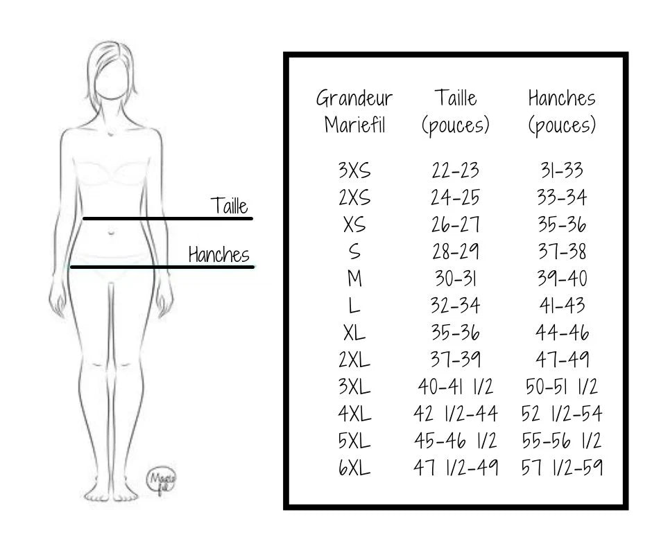 Culotte menstruelle lavable - Taille Haute +