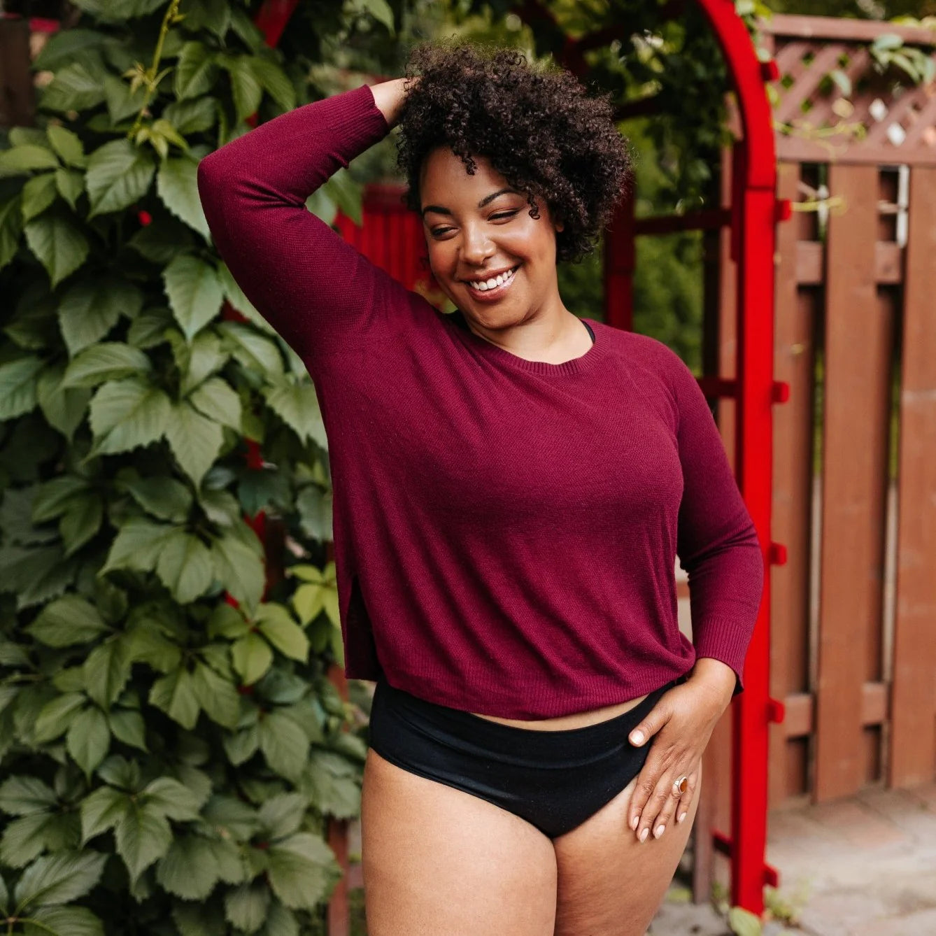 Culotte menstruelle lavable - Taille Classique Haute