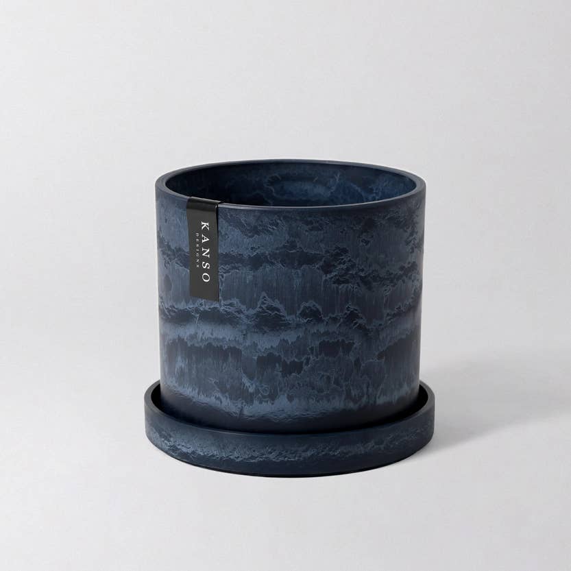 Pot et soucoupe Signature - 4 et 7 pouces