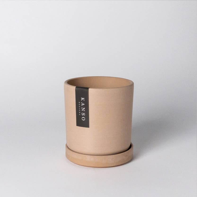 Pot et soucoupe Signature - 4 et 7 pouces