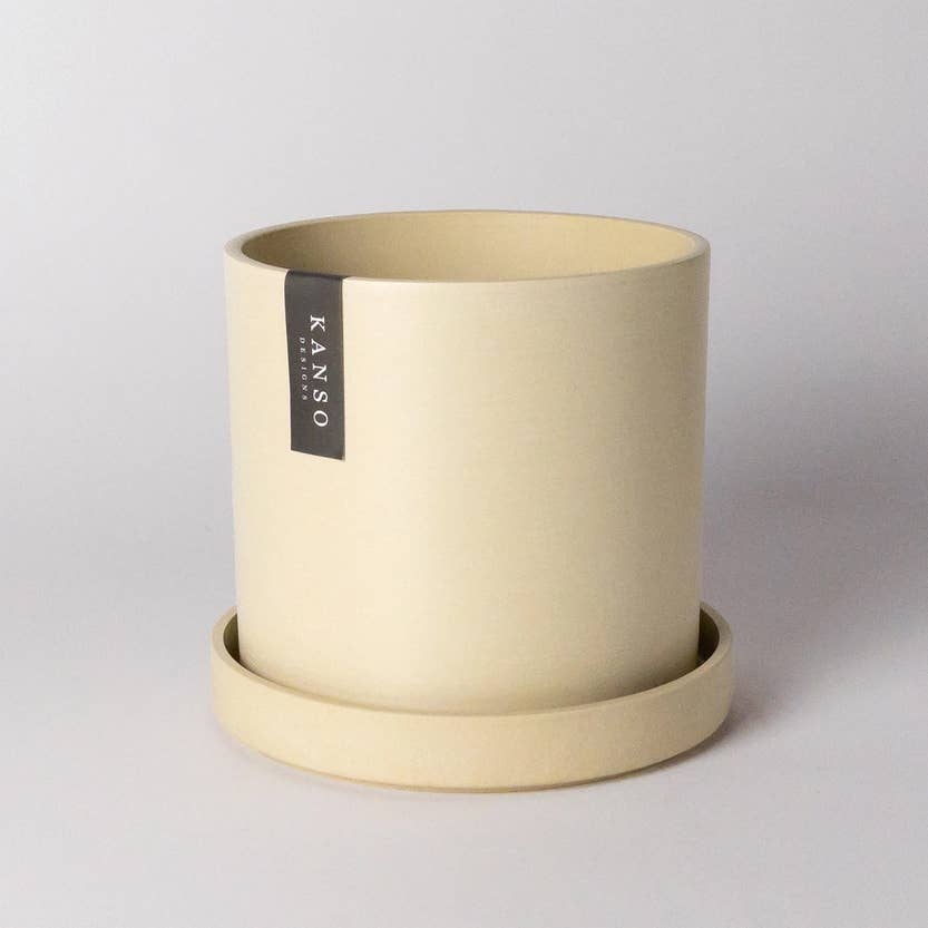 Pot et soucoupe Signature - 4 et 7 pouces