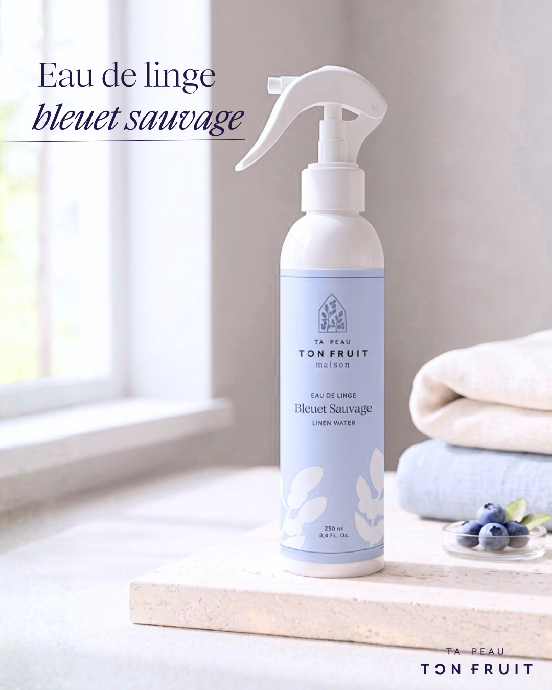 Eau de linge - Bleuet sauvage