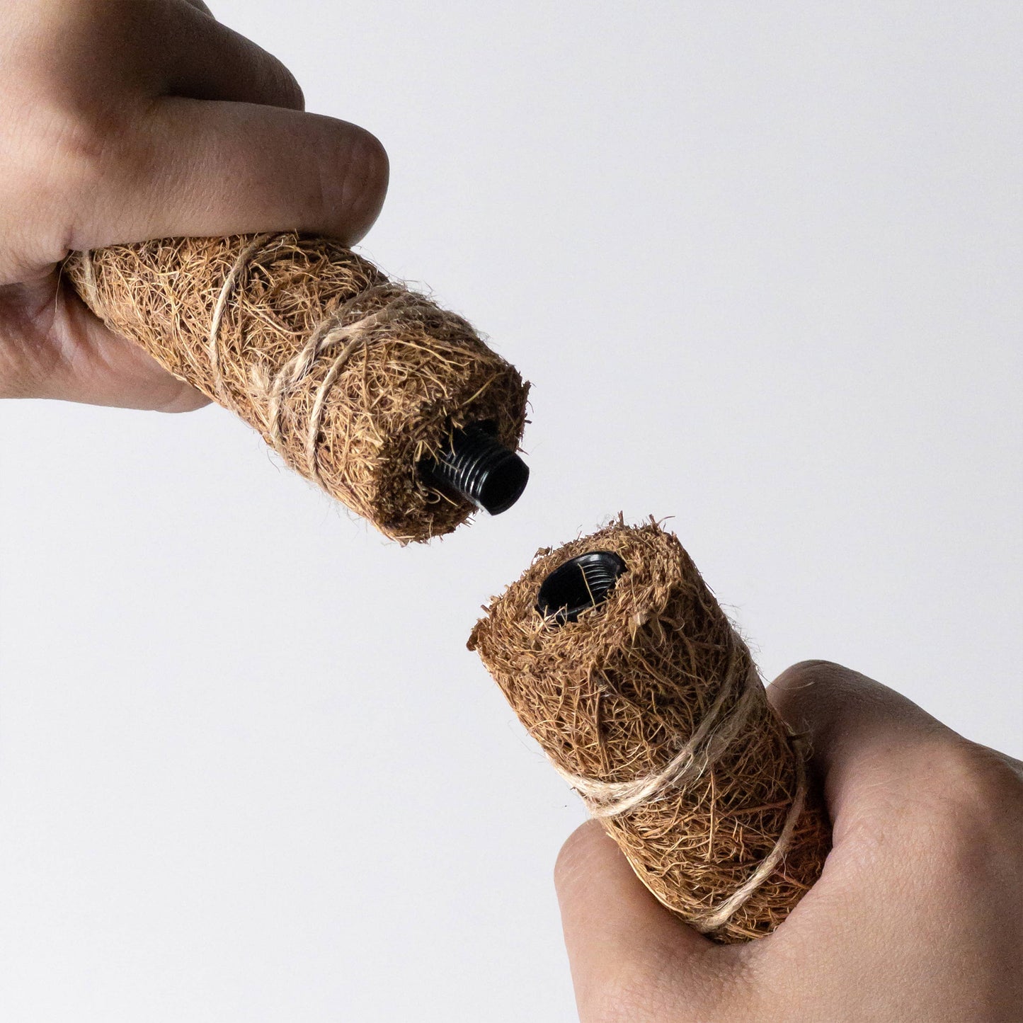 Poteau empilable en fibre de coco pliable - 24 et 32 pouces